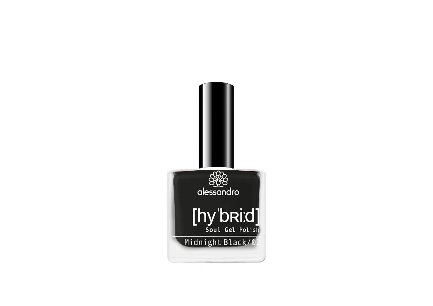 Гибридный лак для ногтей Alessandro Hybrid Paint Midnight Black Alessandro, Midnight Black