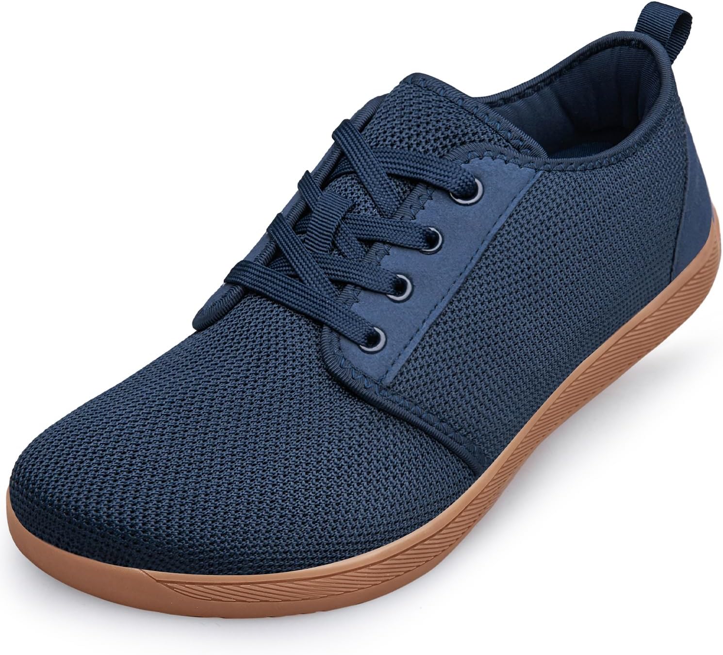 

Кроссовки Raoendis для мужчин с широкой носочной частью, босоножки, минималистичные кроссовки с нулевым падением, дышащие модные кроссовки, темно-синий