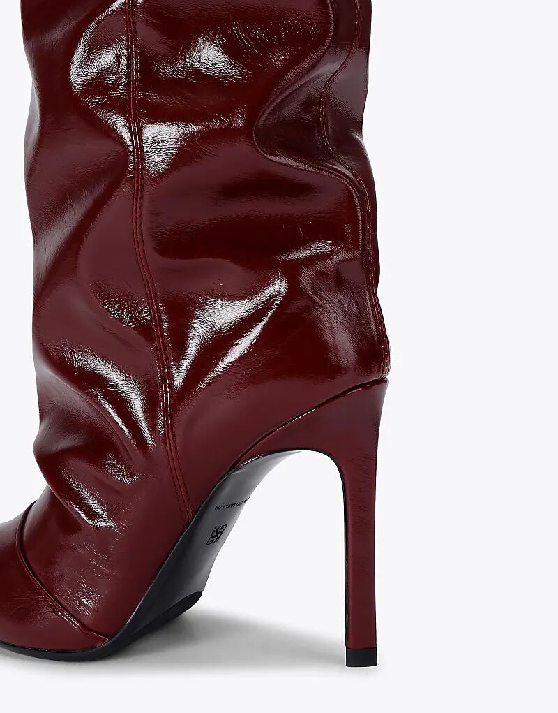 Сапоги KG Kurt Geiger Frenchy цвета вина — фото 3