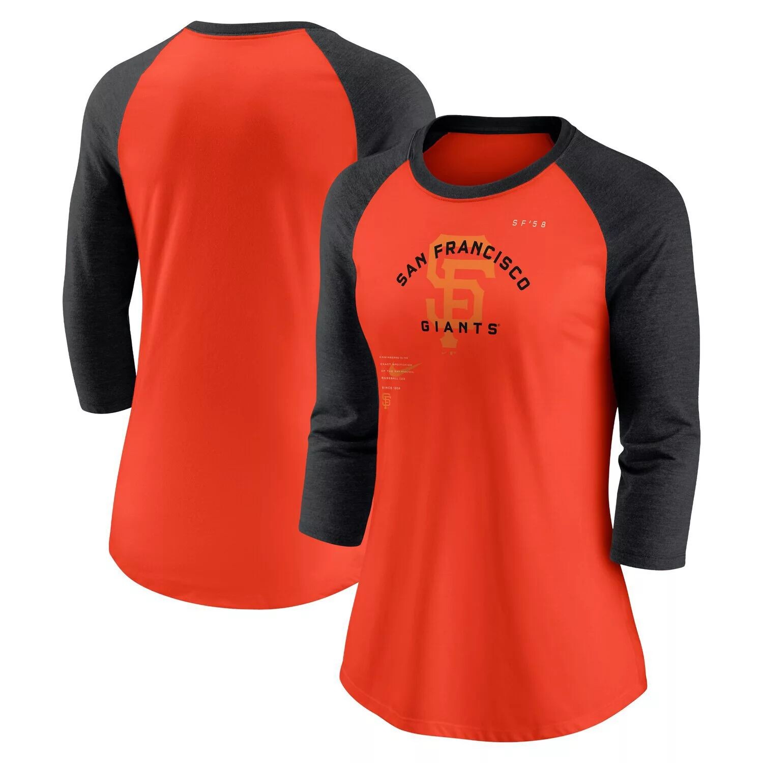 

Женская футболка Nike San Francisco Giants Next Up Tri-Blend с рукавами 3/4 реглан оранжевого/черного цвета Nike, Черный, Женская футболка Nike San Francisco Giants Next Up Tri-Blend с рукавами 3/4 реглан оранжевого/черного цвета Nike