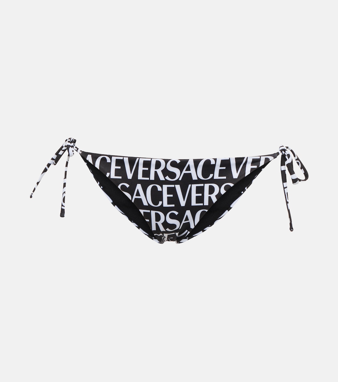 

Плавки-бикини с логотипом Versace, Black+White