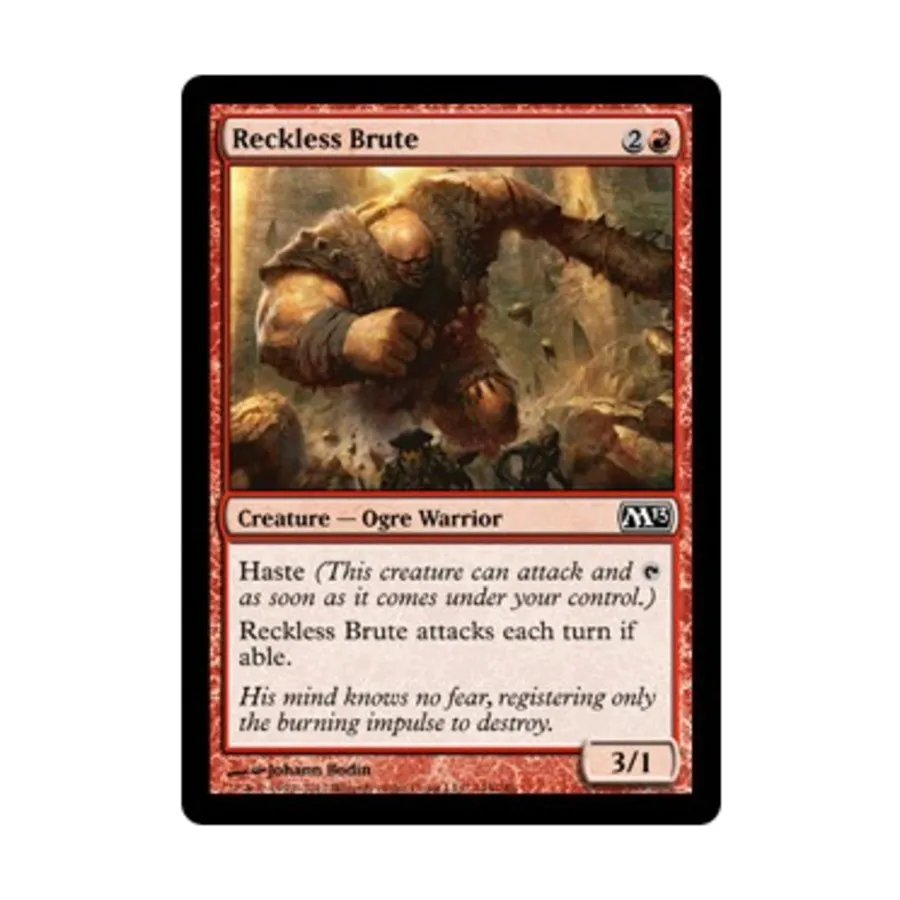 

CCG Безрассудный зверь (С), MTG - Magic 2013