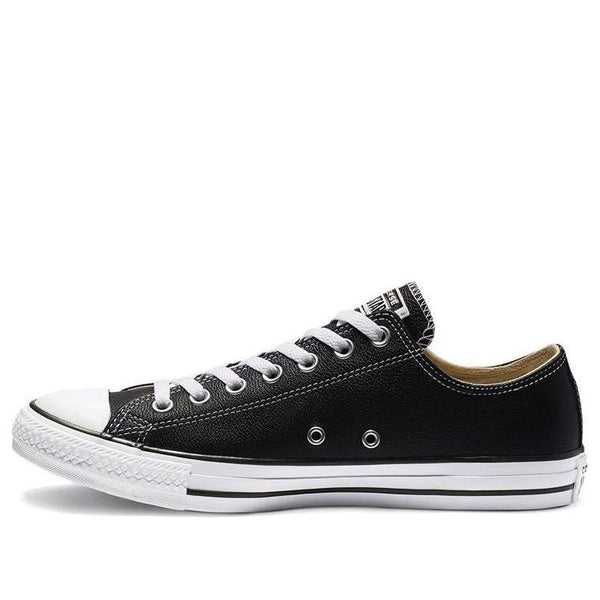 

Кроссовки chuck taylor all star leather ox 'black' Converse, черный