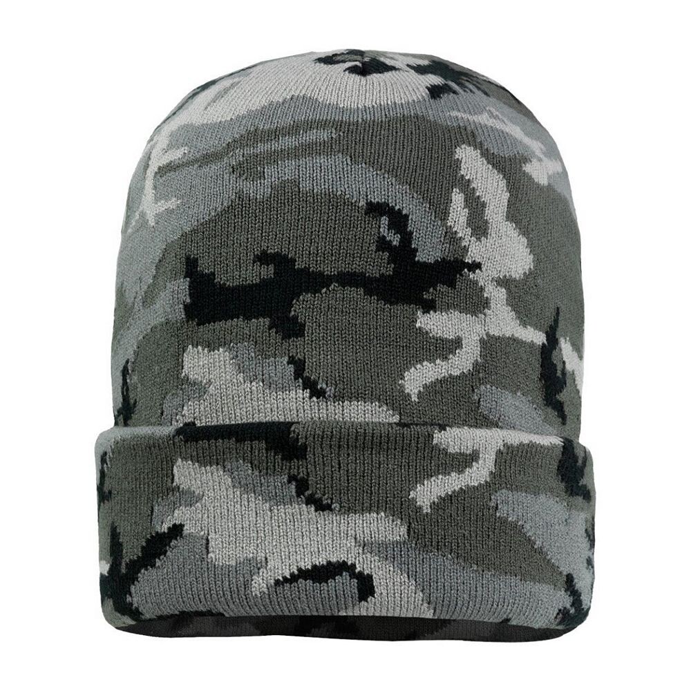 

Шапка Sportsman Solid 12 с манжетами Sportsmans Supply, цвет Grey Camo