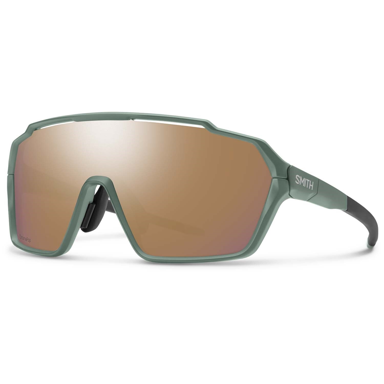 

Солнцезащитные очки Smith Shift MAG, цвет Alpine Green/ChromaPop Rose Gold Mirror+Clear
