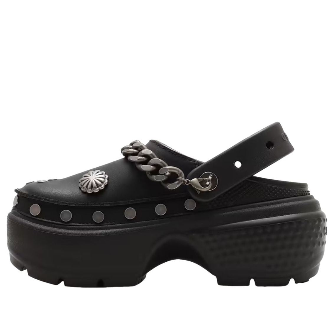 

Crocs Stomp Embellished Clog 'Black'