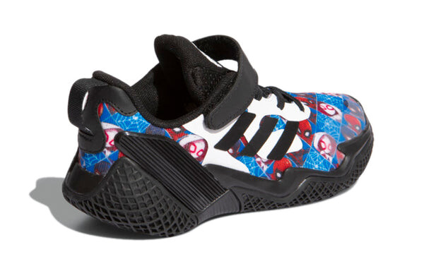 Кроссовки 4uture runner x marvel super hero adventures Adidas, черный — фото 4