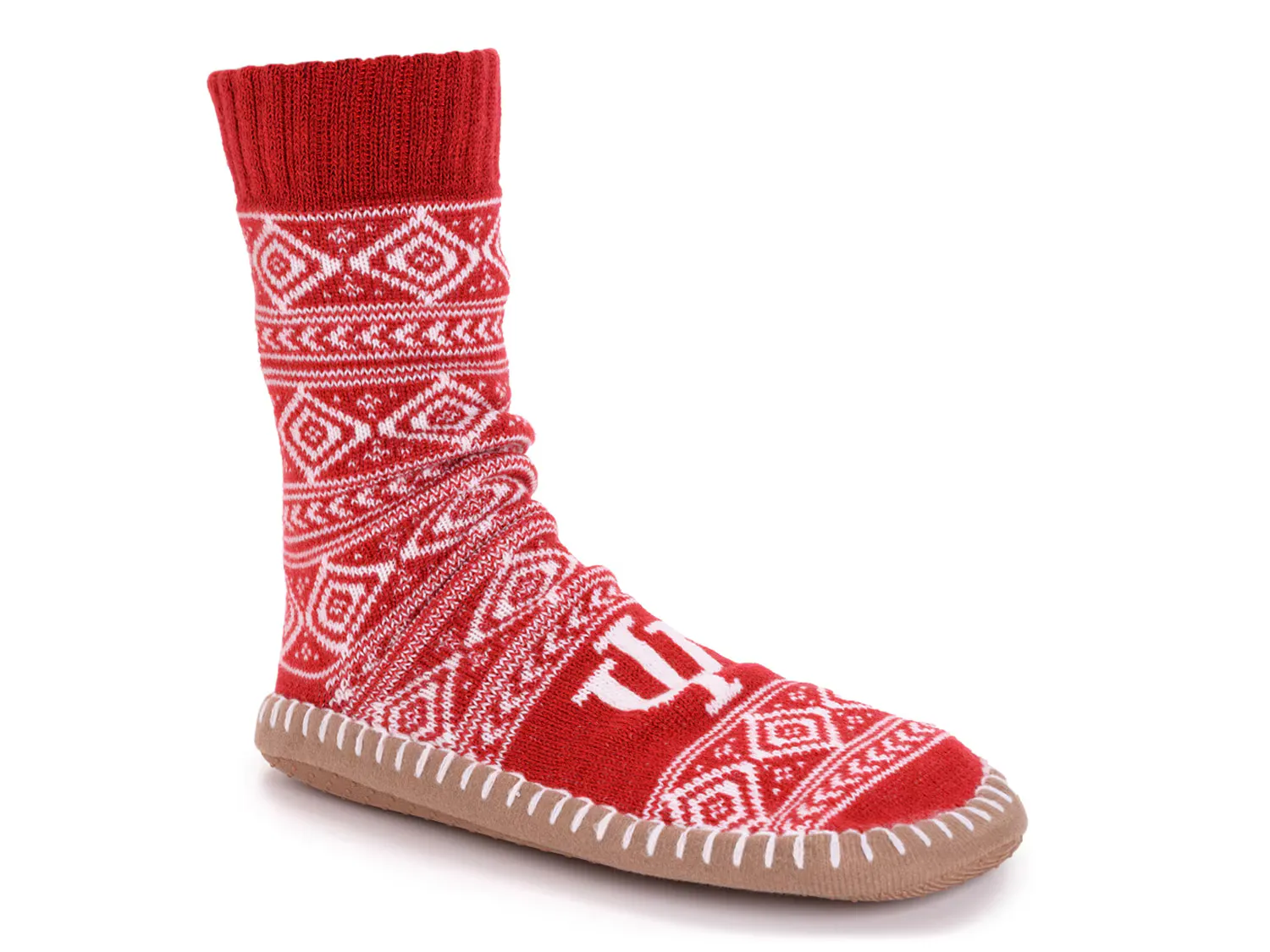 

Носки Game Day Unisex Slipper Socks Muk Luks, цвет indiana