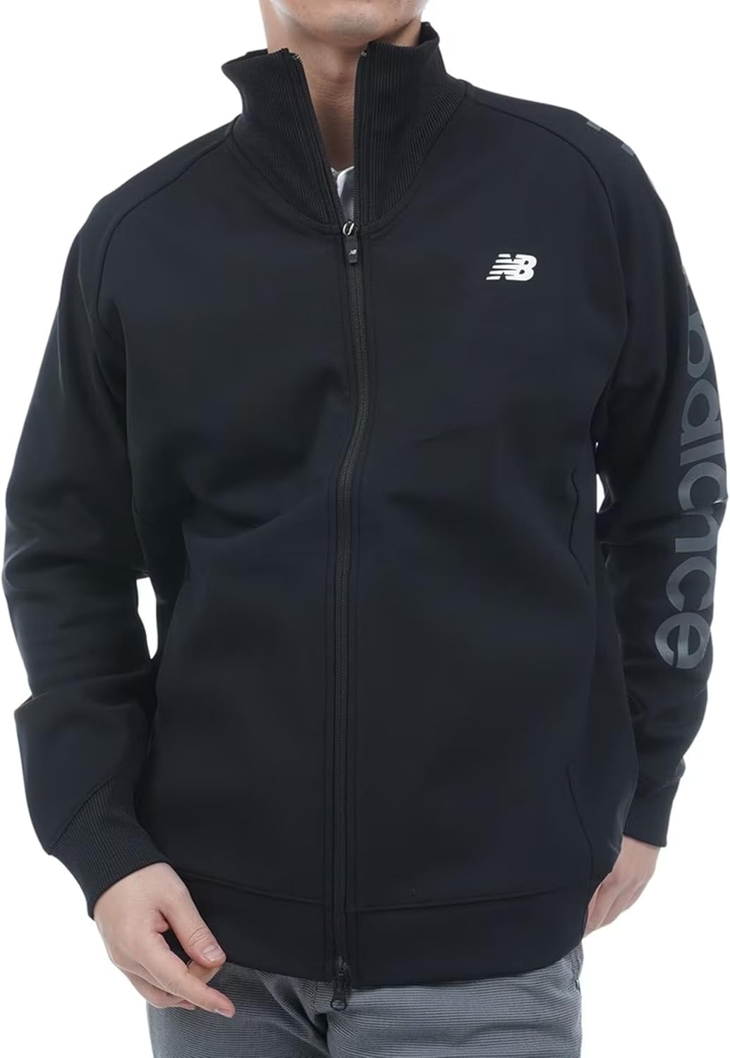 

Мужская толстовка New Balance Golf с застежкой-молнией (эластичная, сохраняет форму) / 012-5162001 Мужская, черный