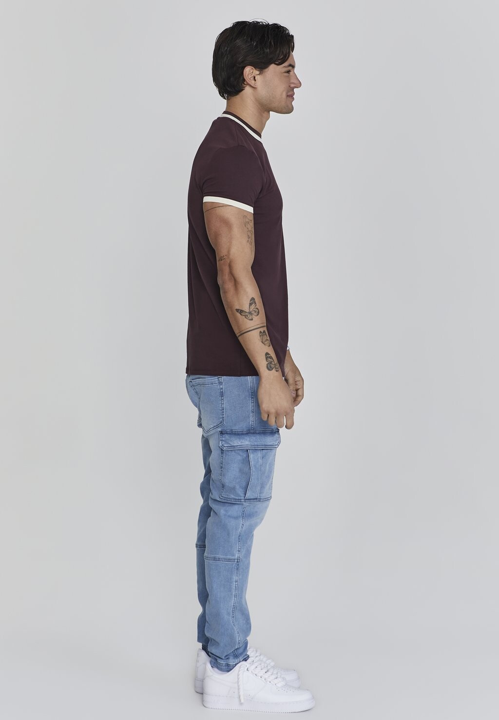 

Базовая футболка RINGER SIKSILK, коричневый