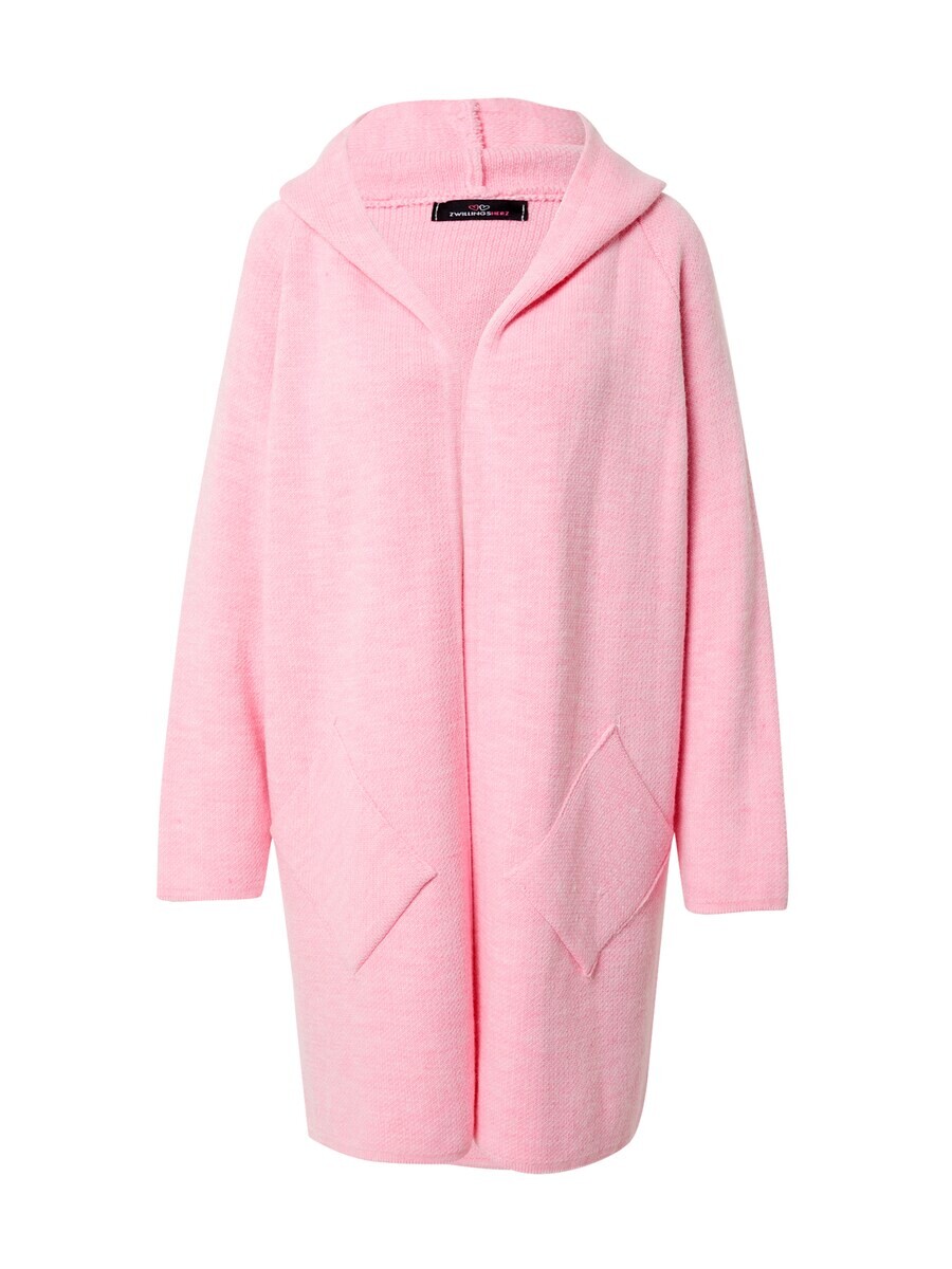 

Вязаное пальто Zwillingsherz Knitted Coat Annabell, светло-розовый