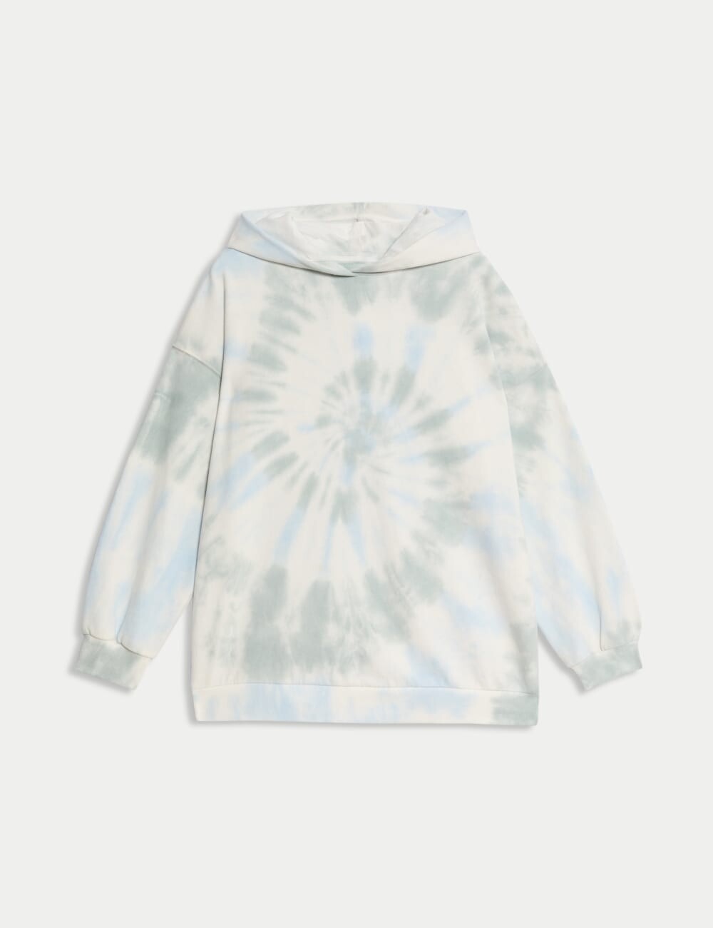 

Толстовка с капюшоном Tie Dye с высоким содержанием хлопка Marks & Spencer, разноцветный