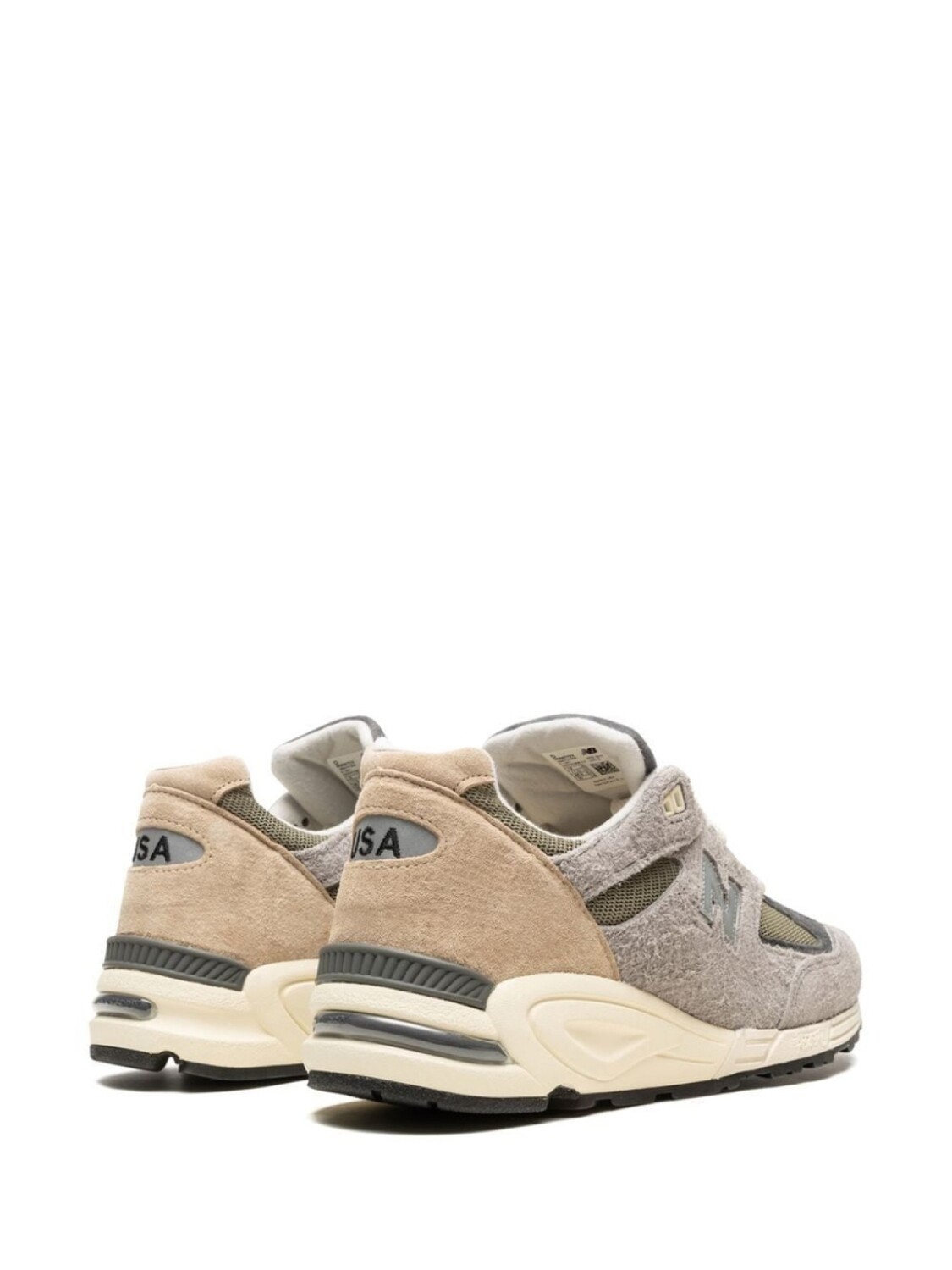 Кроссовки 990 V2 Made in the USA из коллаборации с Teddy Santis New Balance, бежевый — фото 3