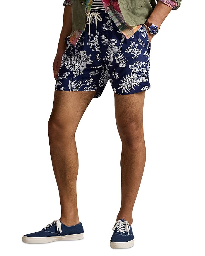 

5.75" Плавки Traveler Polo Bear Polo Ralph Lauren, синий