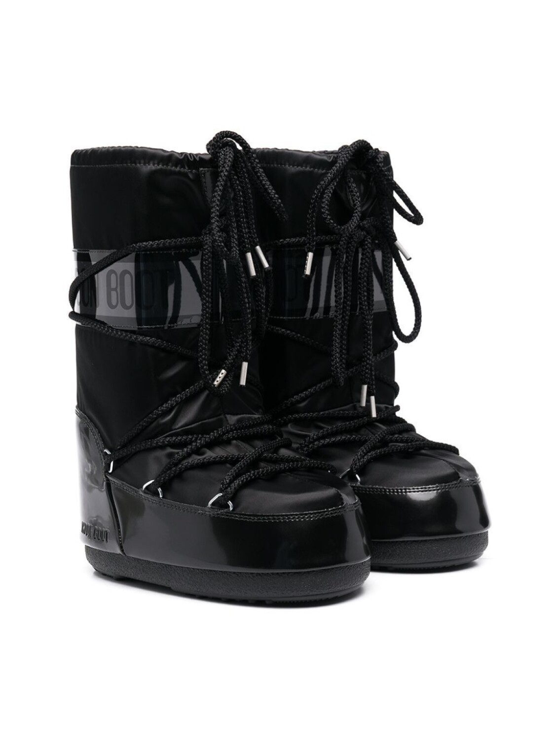 

Moon Boot Kids зимние сапоги Icon Junior Glance, черный