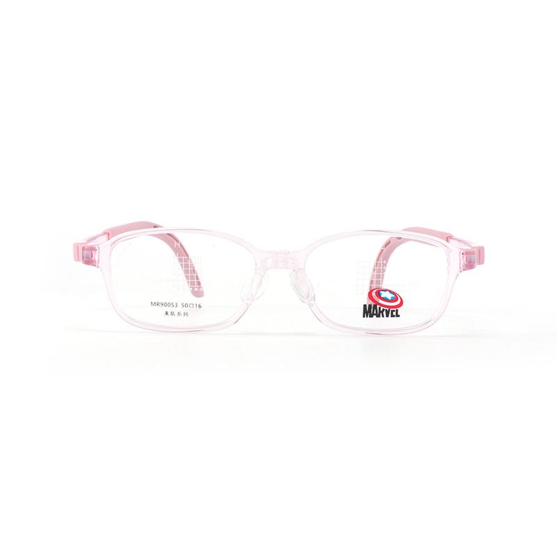 

MARVEL Круглая оправа для очков детская, Transparent Pink C081