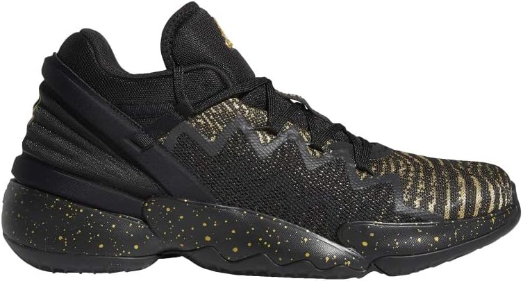 Баскетбольные кроссовки Adidas D.o.n. Issue 2 для детей и подростков, черный/металлик/белый — фото 2