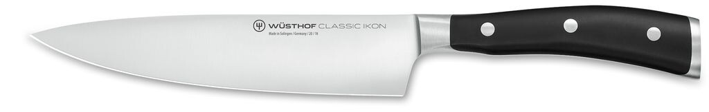

WÜSTHOF Classic Ikon, длина лезвия: 18см, черный, поварской нож, 60-1030330118