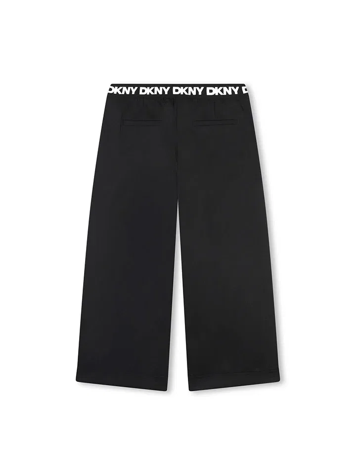 Штаны свободного кроя DKNY, черный — фото 4