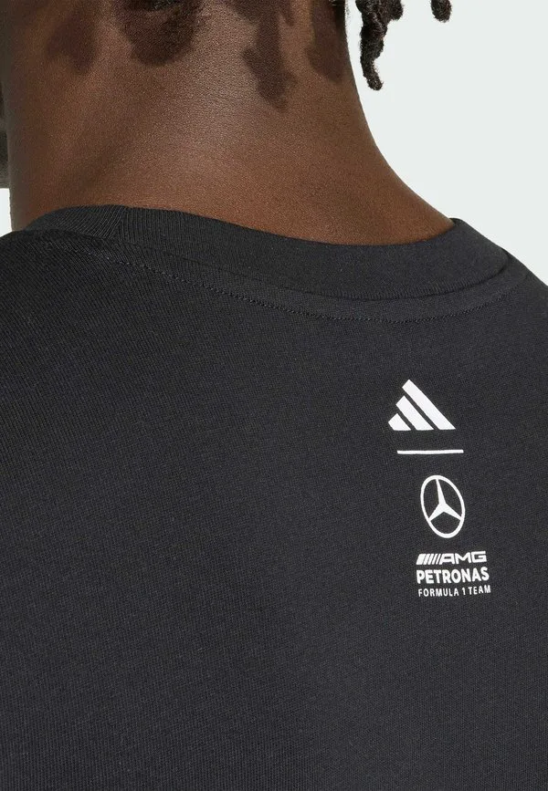 Футболка с графическим принтом команды amg petronas formula 1 кими антонелли Adidas Performance, Black — фото 4