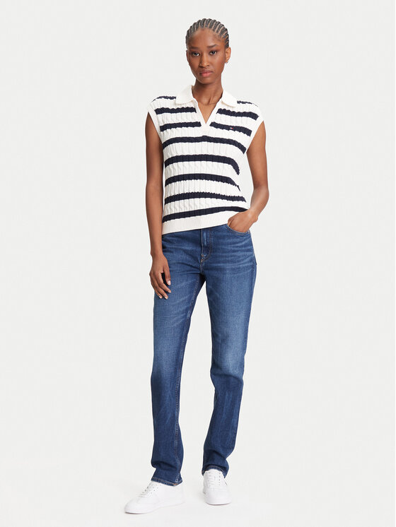 Свитер обычного кроя WW0WW45655 Tommy Hilfiger, синий — фото 2
