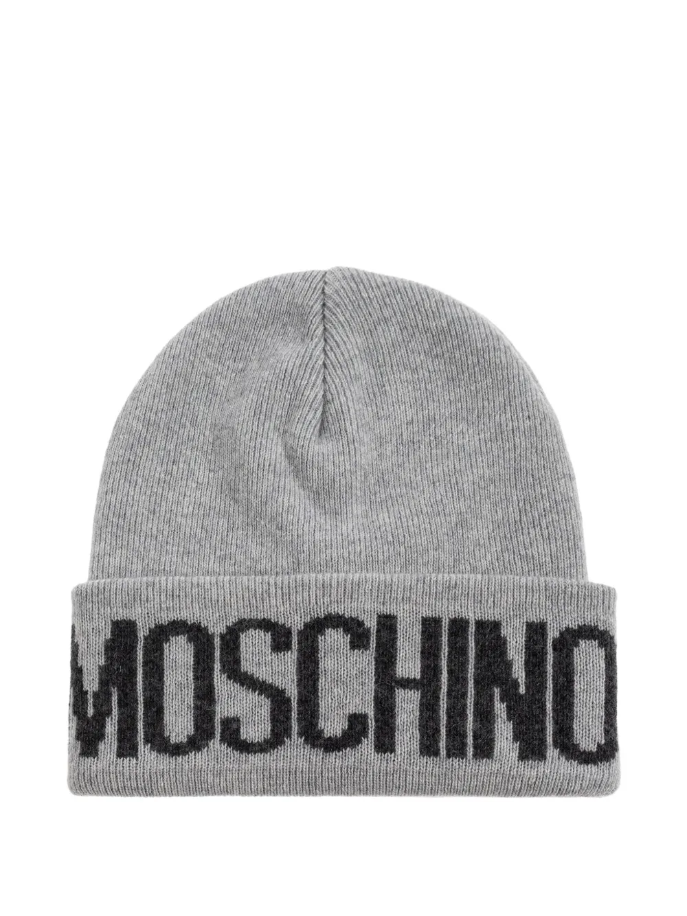 

Шапка с логотипом Moschino, серый