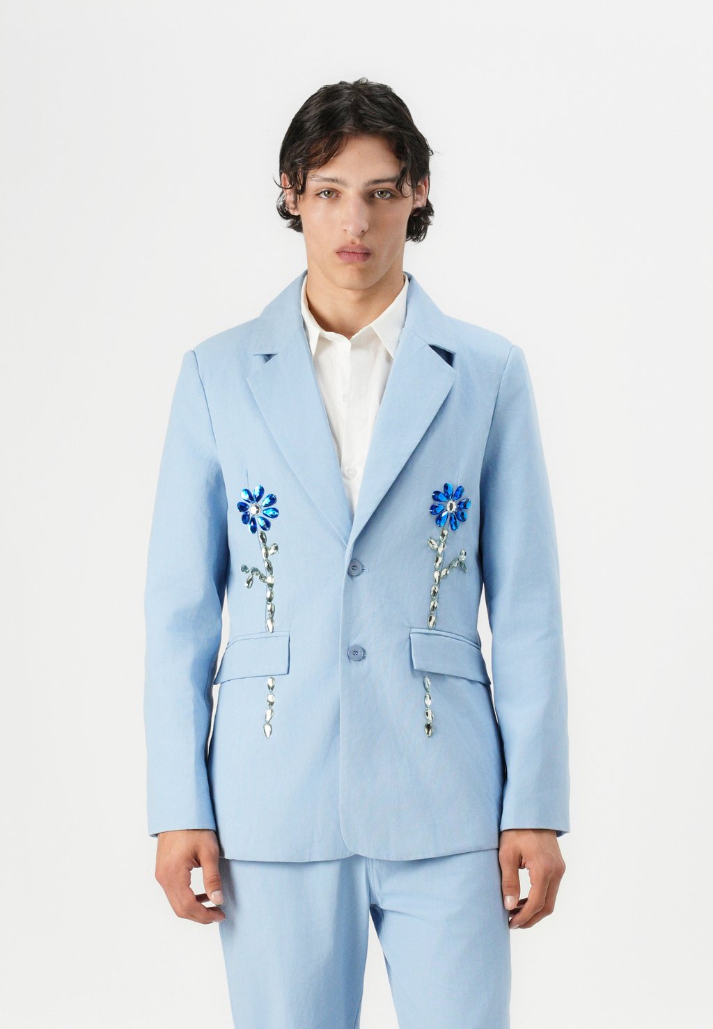 

Пиджак-блейзер FIELD GEM SINGLE BREASTED UNISEX - Blazer Sister Jane, синий