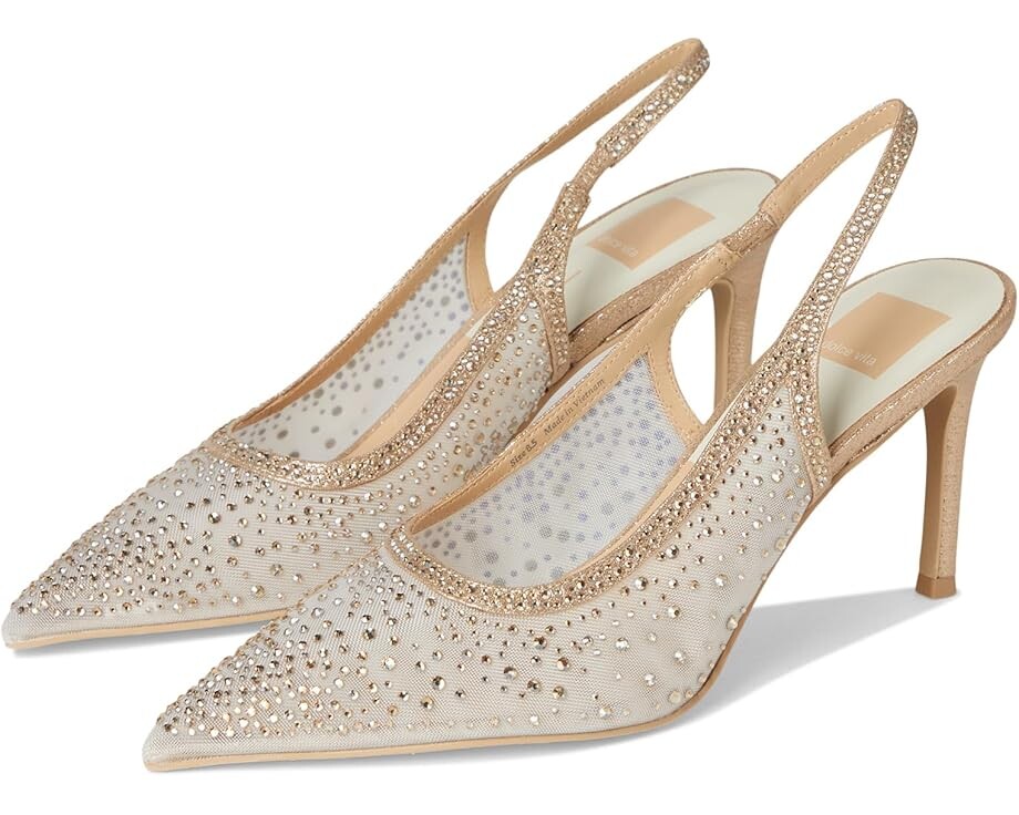 

Туфли Dolce Vita Kaye Crystal, цвет Gold Mesh