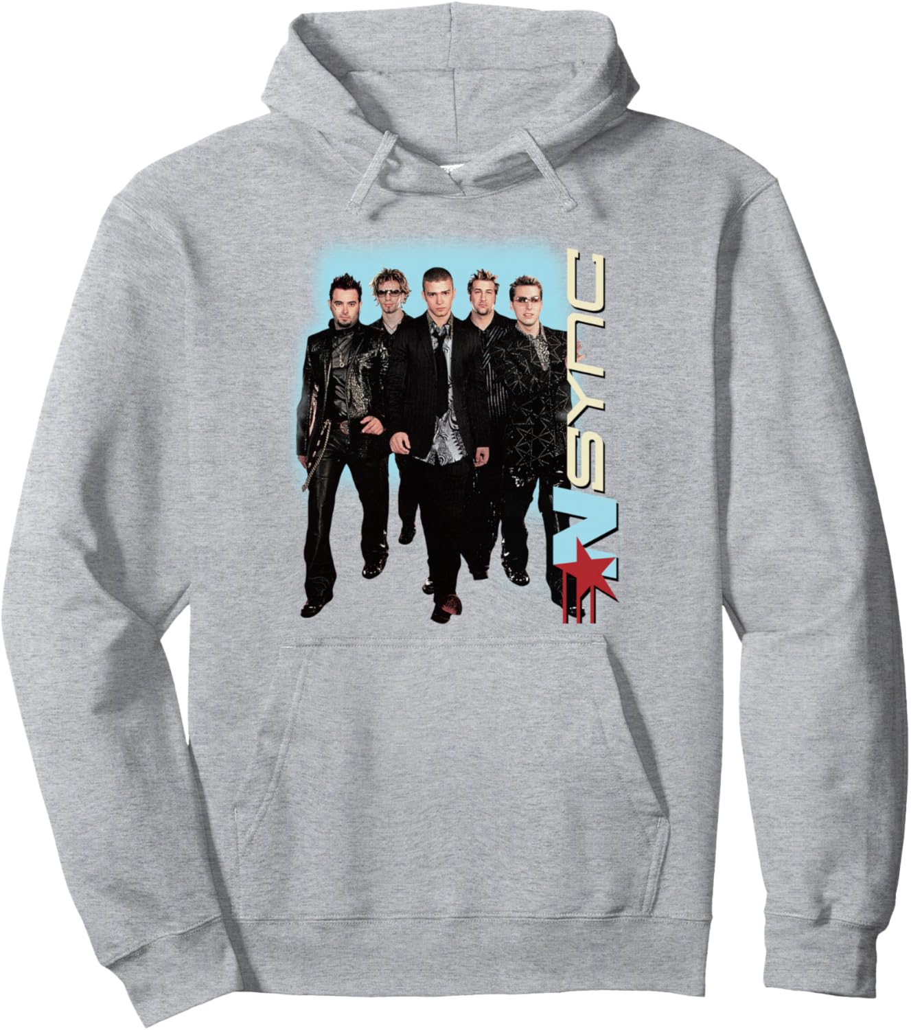 

Официальная толстовка NSYNC The Game, серая (серый меланж)