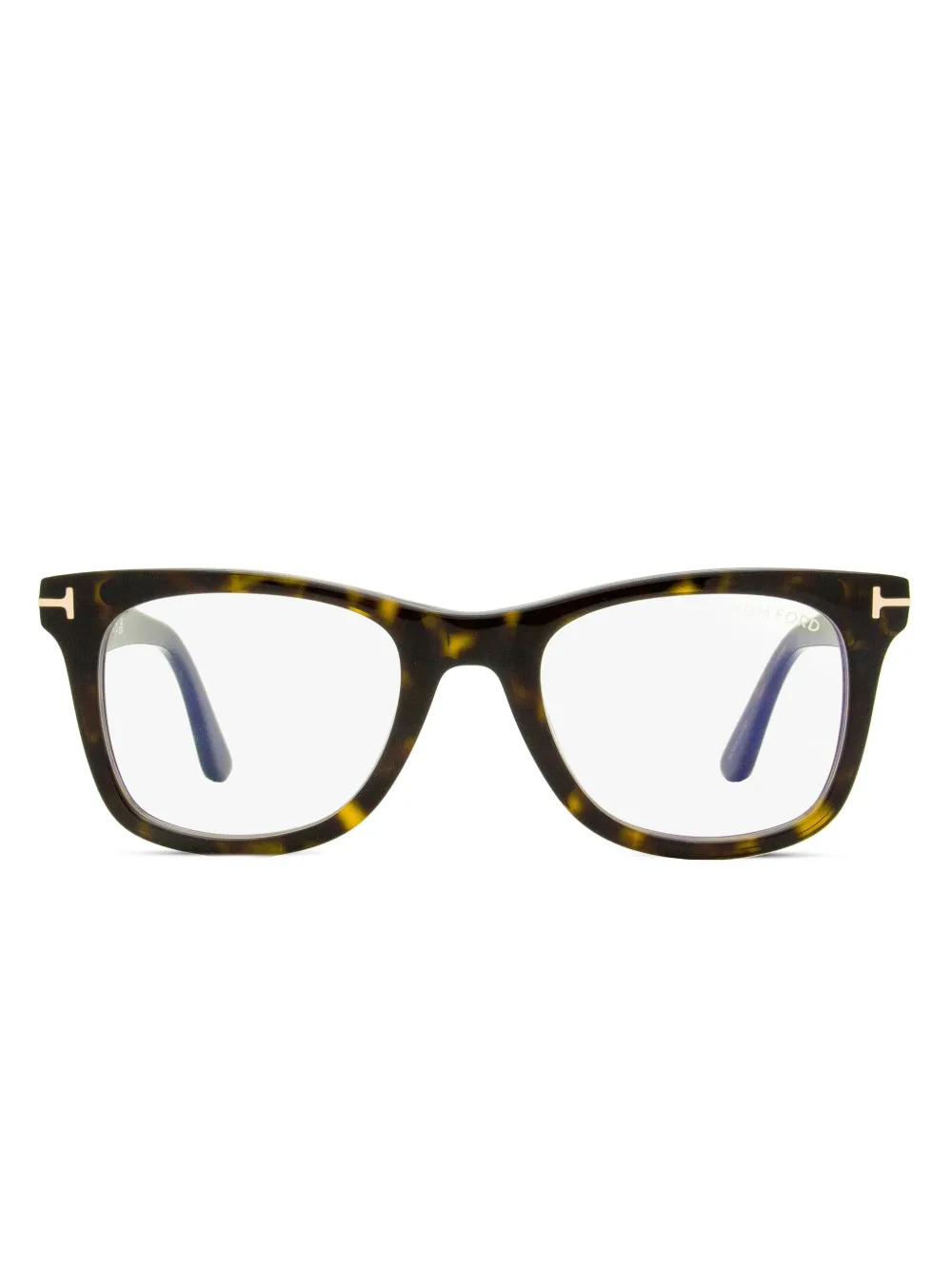 

Очки в черепаховой оправе TOM FORD Eyewear, коричневый