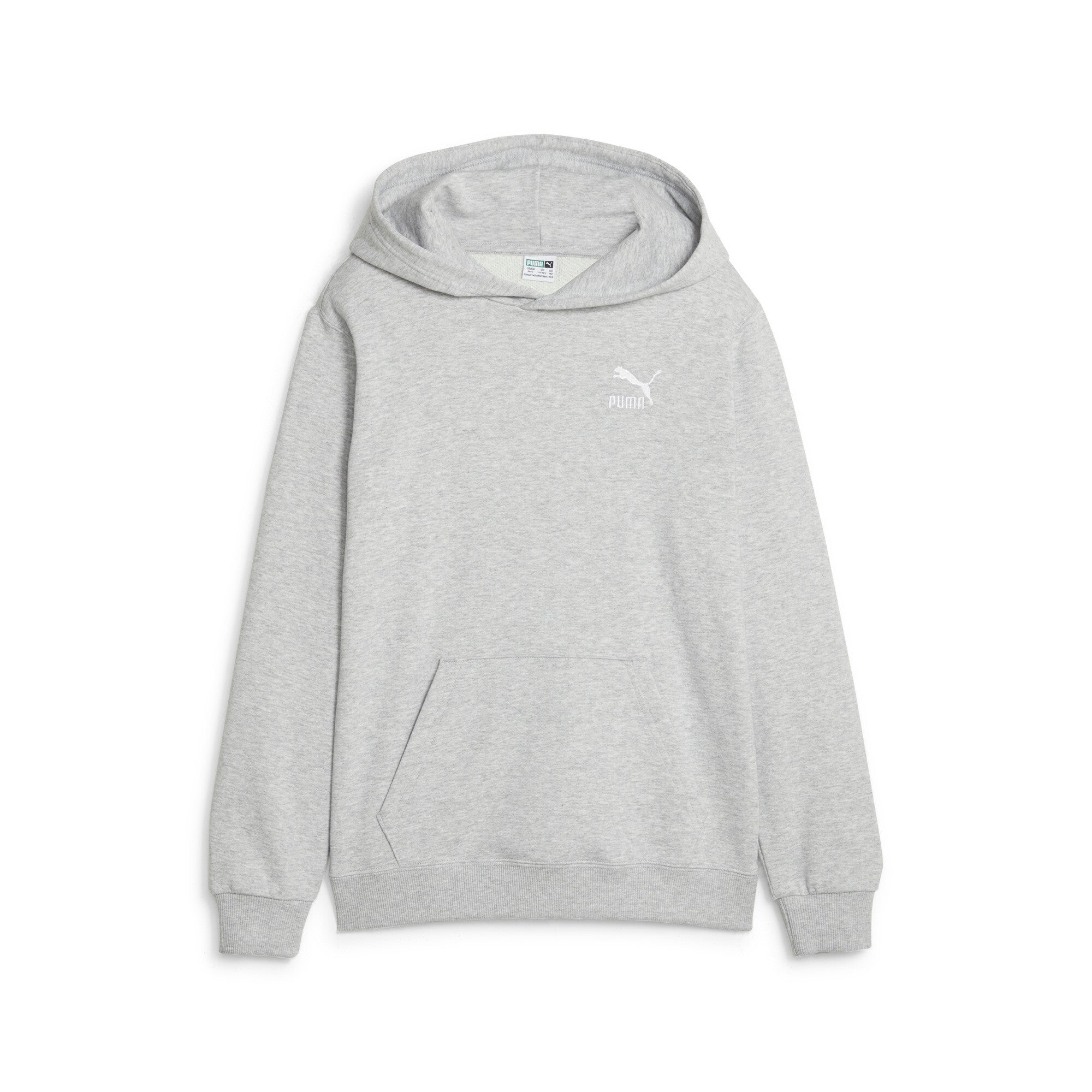 

Толстовка PUMA Big Kids' Better Classics с капюшоном, цвет light gray heather
