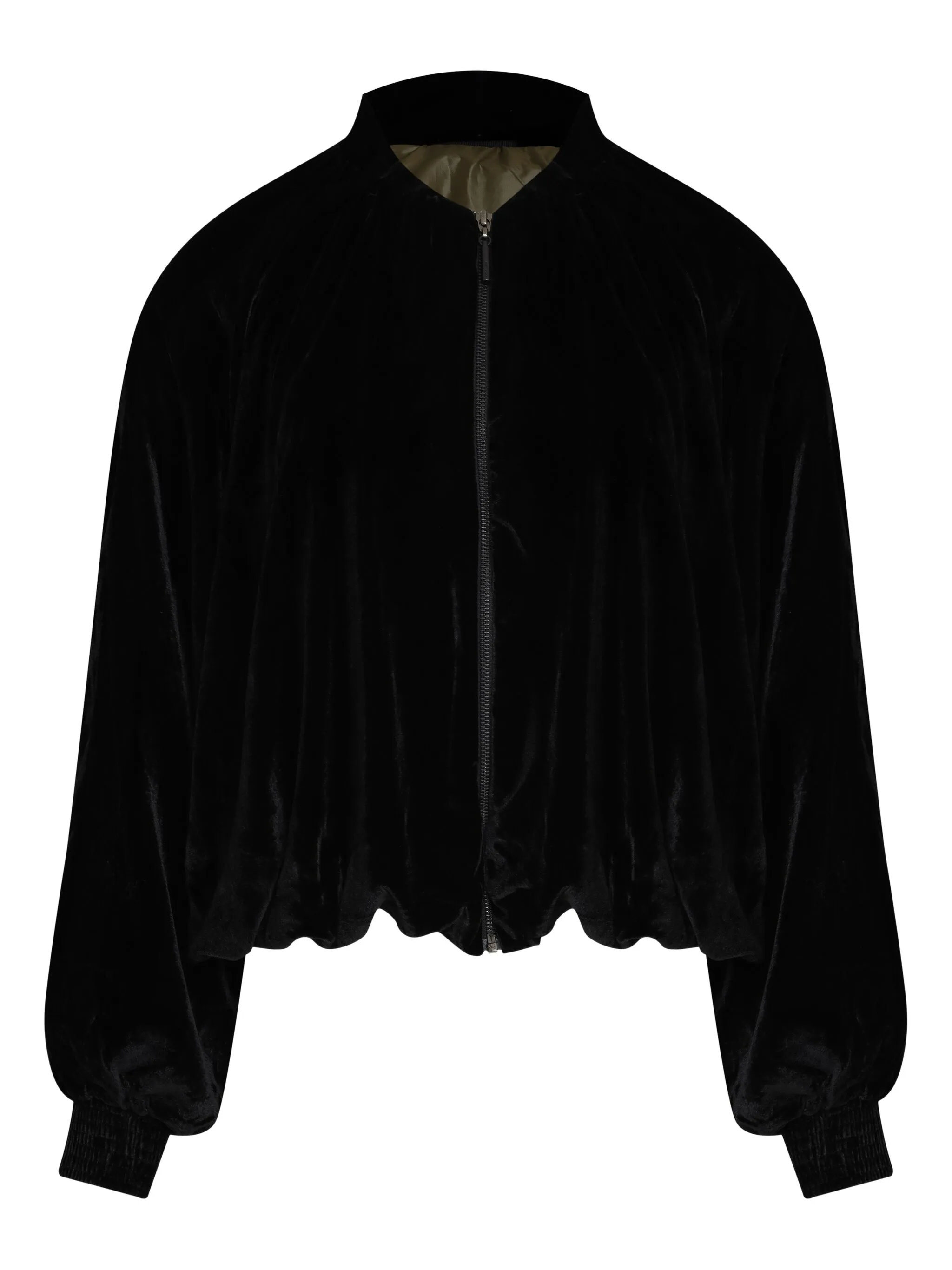 

Бархатный бомбер Osklen, черный