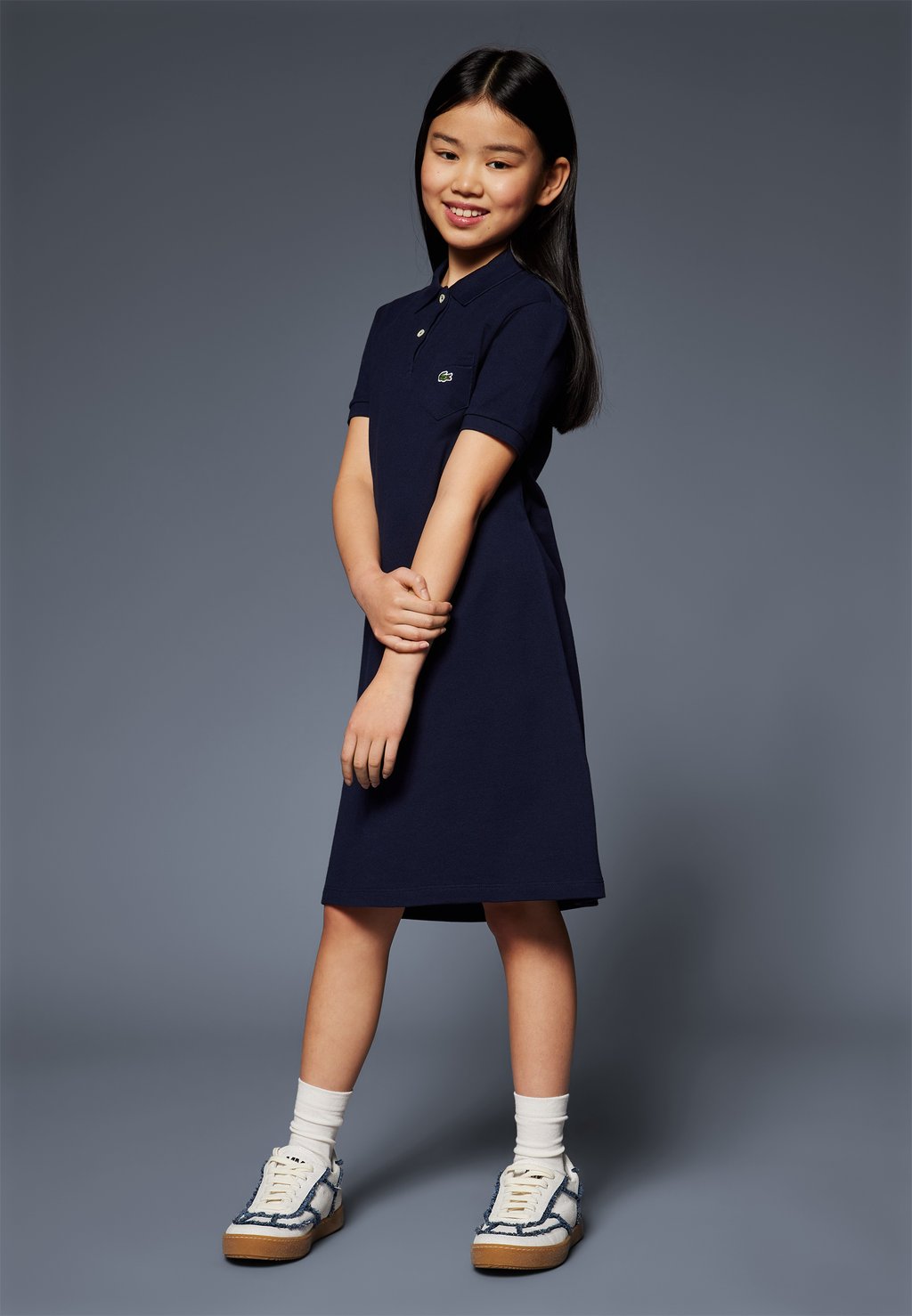 

Дневное платье DRESS ESSENTIALS Lacoste, цвет dark blue