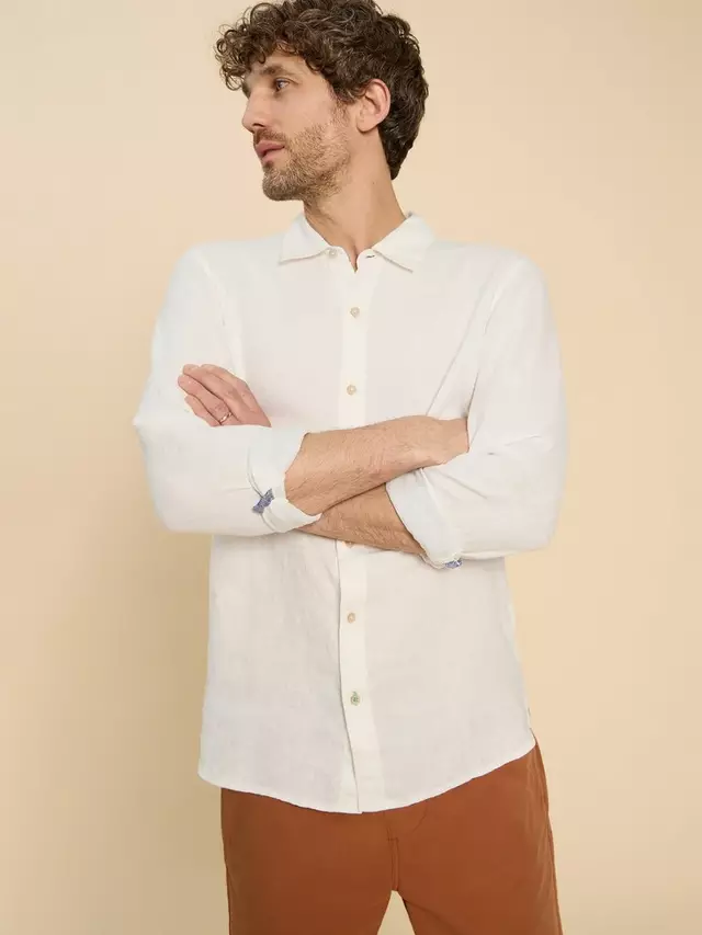 

Рубашка White Stuff Pembroke Linen, белый