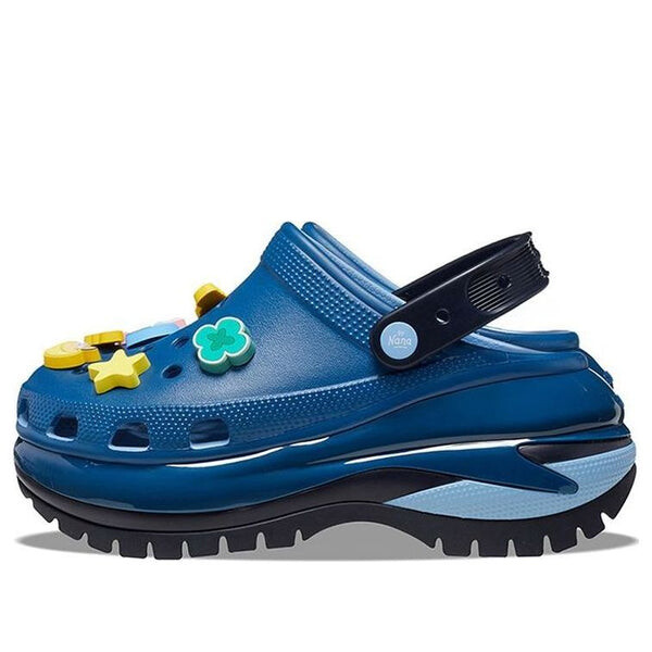 Сандалии bistro clog x nana Crocs, синий