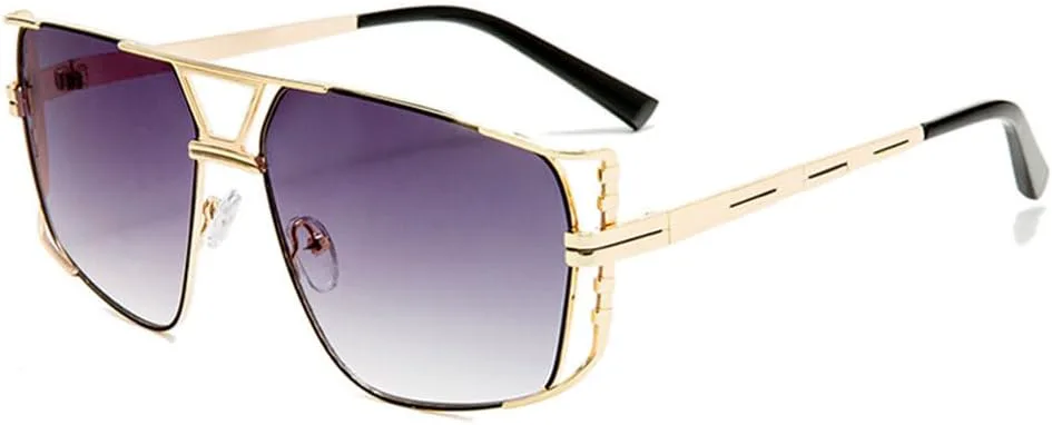 

LVTFCO Винтажные модные солнцезащитные очки для женщин в стиле стимпанк, классические очки для мужчин с прозрачными линзами, винтажные ретро-панк-очки, 1