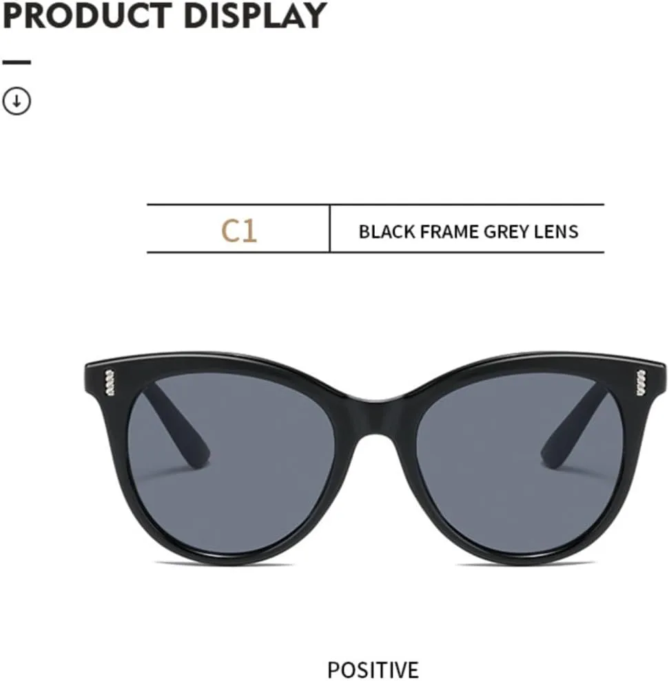 

Солнцезащитные очки для мужчин и женщин - защита UV400 - круглая оправа в стиле панк конфетных цветов для занятий спортом на открытом воздухе и вождения DSVIGF, Pink