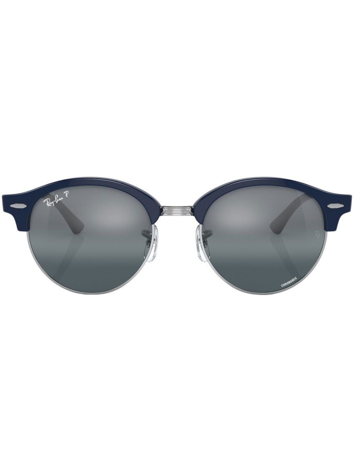 

Ray-Ban солнцезащитные очки Clubround с затемненными линзами, синий