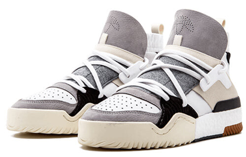 Кроссовки alexander wang x aw bball Adidas, белый — фото 2