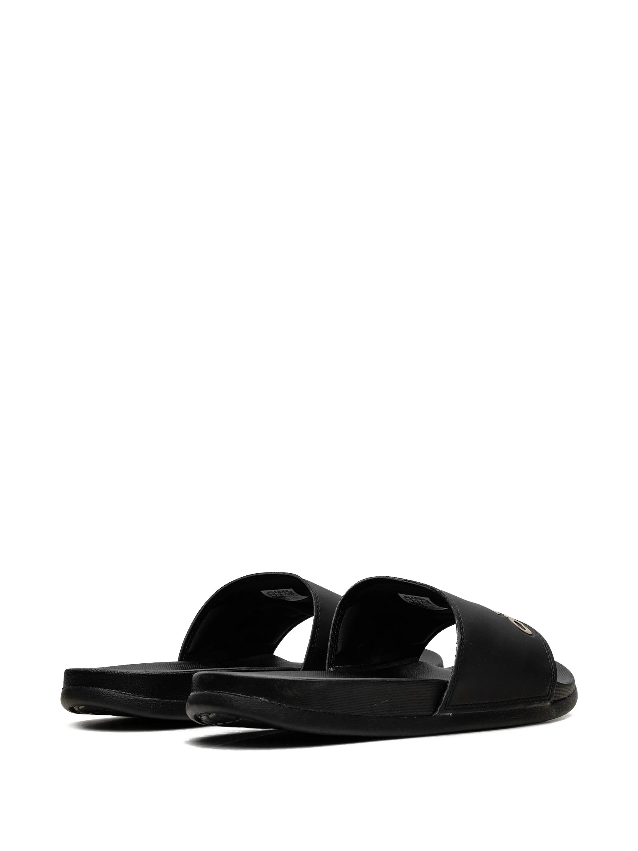 Шлепанцы Adilette Comfort Core Metallic Adidas, черный — фото 2
