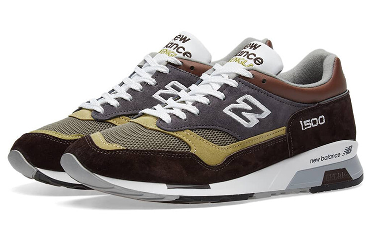 Кроссовки мужские NB 1500 с низким верхом/коричневые New Balance — фото 3