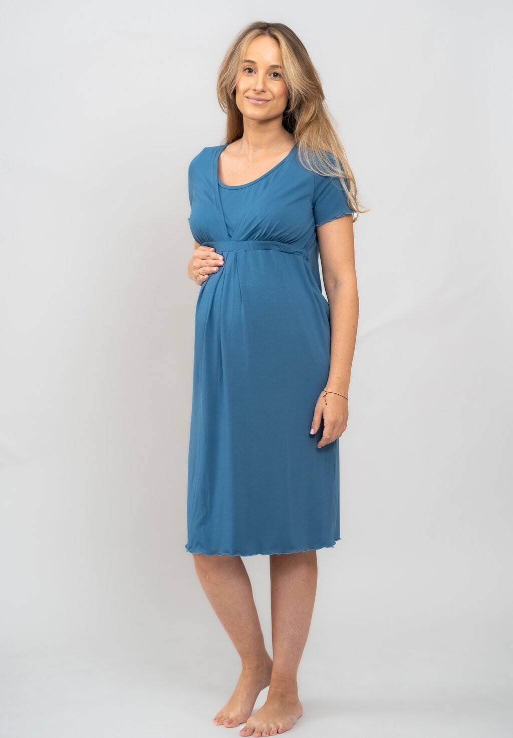

Ночная рубашка MATERNITY NURSING 2 IN 1 BASIC Cool Mama, синий деним