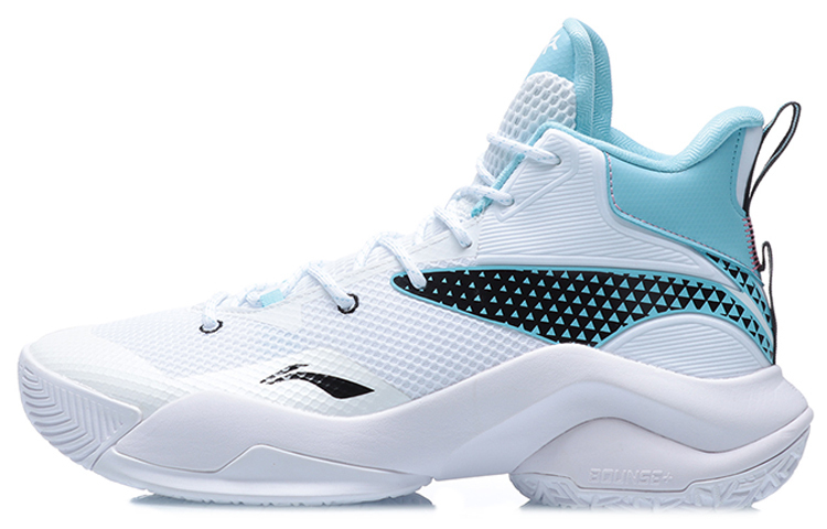 

LiNing Power 7 с амортизацией, противоскользящие, износостойкие, с полным покрытием и поддержкой, высокие баскетбольные кроссовки мужские Snow Li-Ning, original shoe box not included