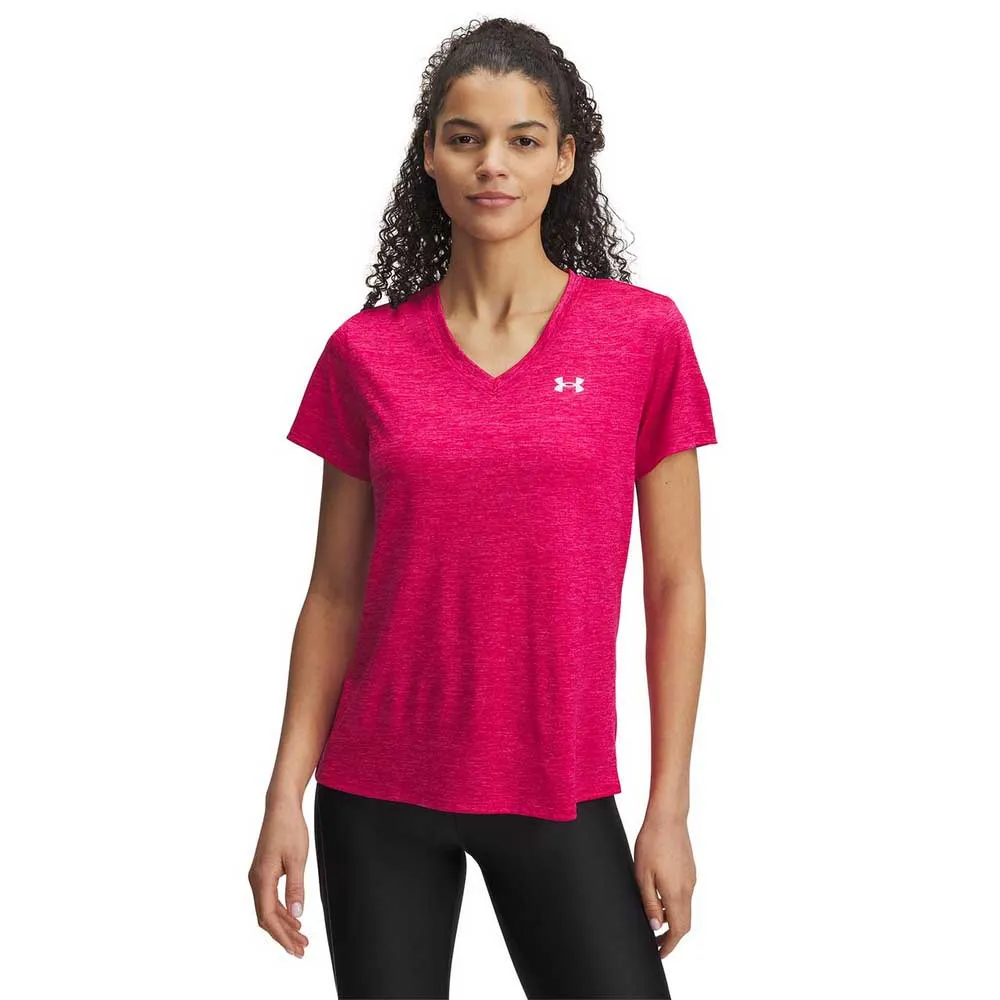 

Футболка с коротким рукавом спортивная Under Armour Tech Twist SSV, розовый