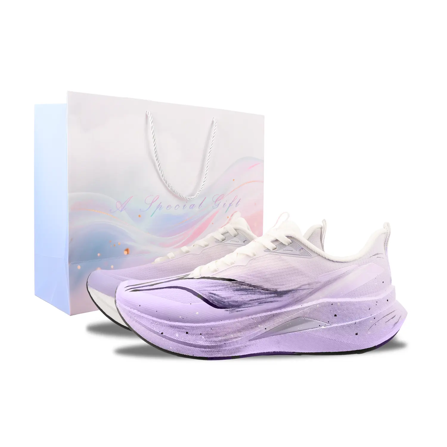 

Беговые кроссовки Li-Ning Red Hare 9 PRO Unisex Low top Purple/White/Black