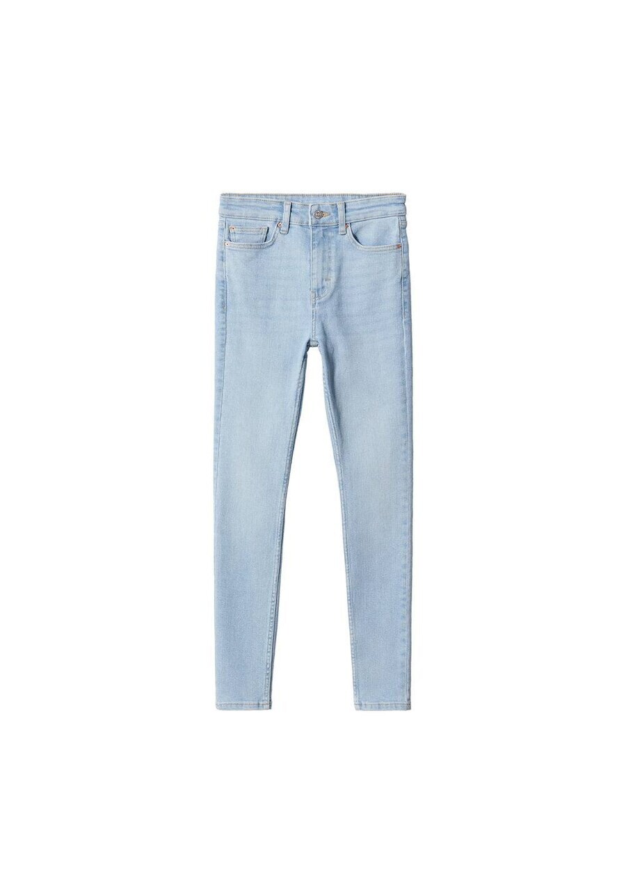 

Джинсы скинни MANGO Skinny Jeans soho, светло-синий