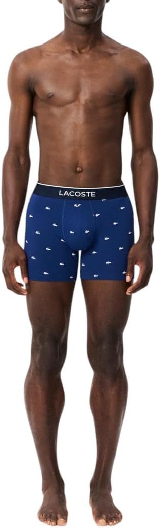 Трусы-боксеры Lacoste, мужские, с принтом крокодила — фото 2