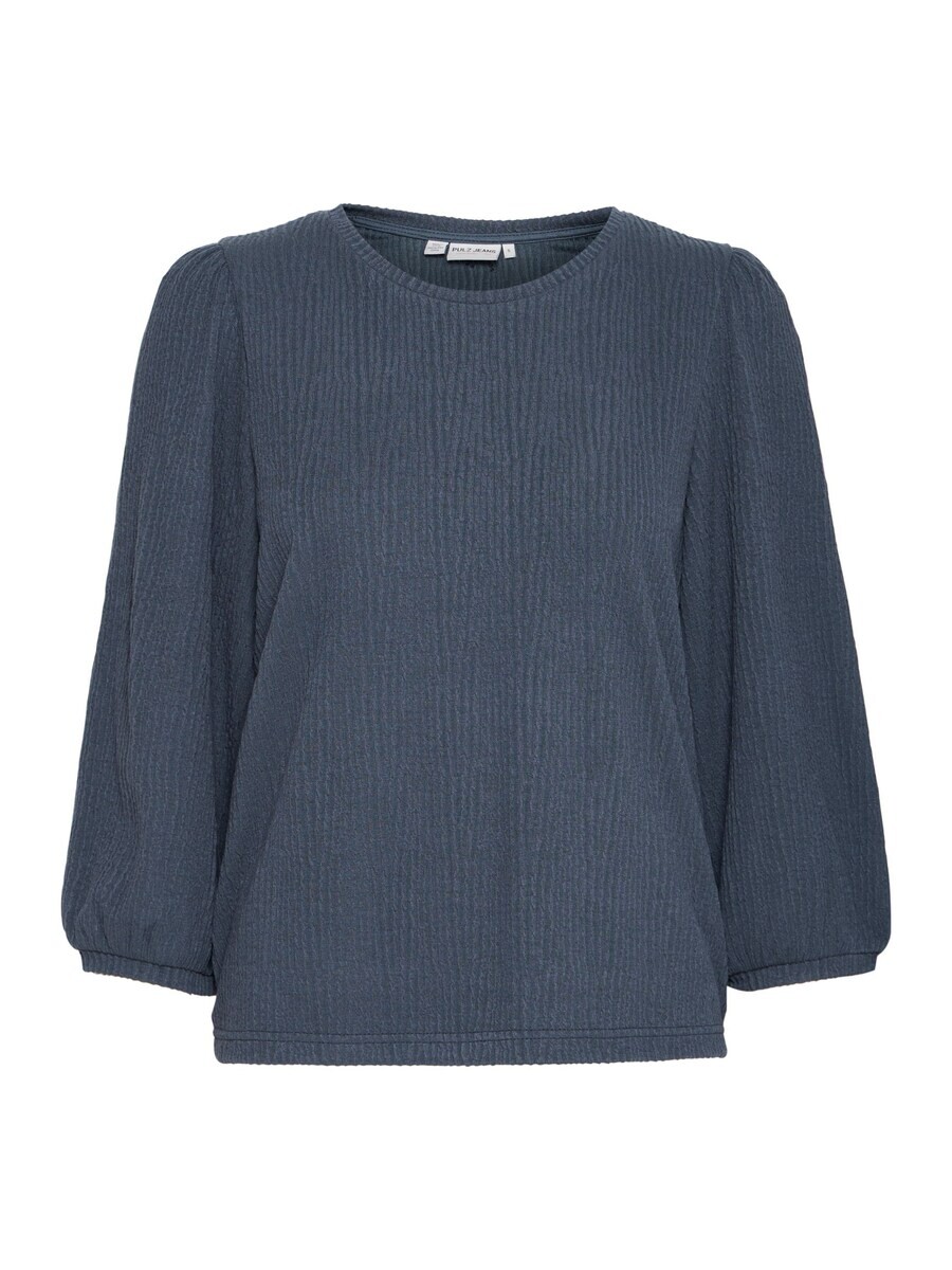 

Блузка с коротким рукавом PULZ Jeans Blouse Jane, темно-синий