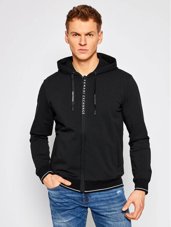 

Толстовка regular fit Armani Exchange, черный