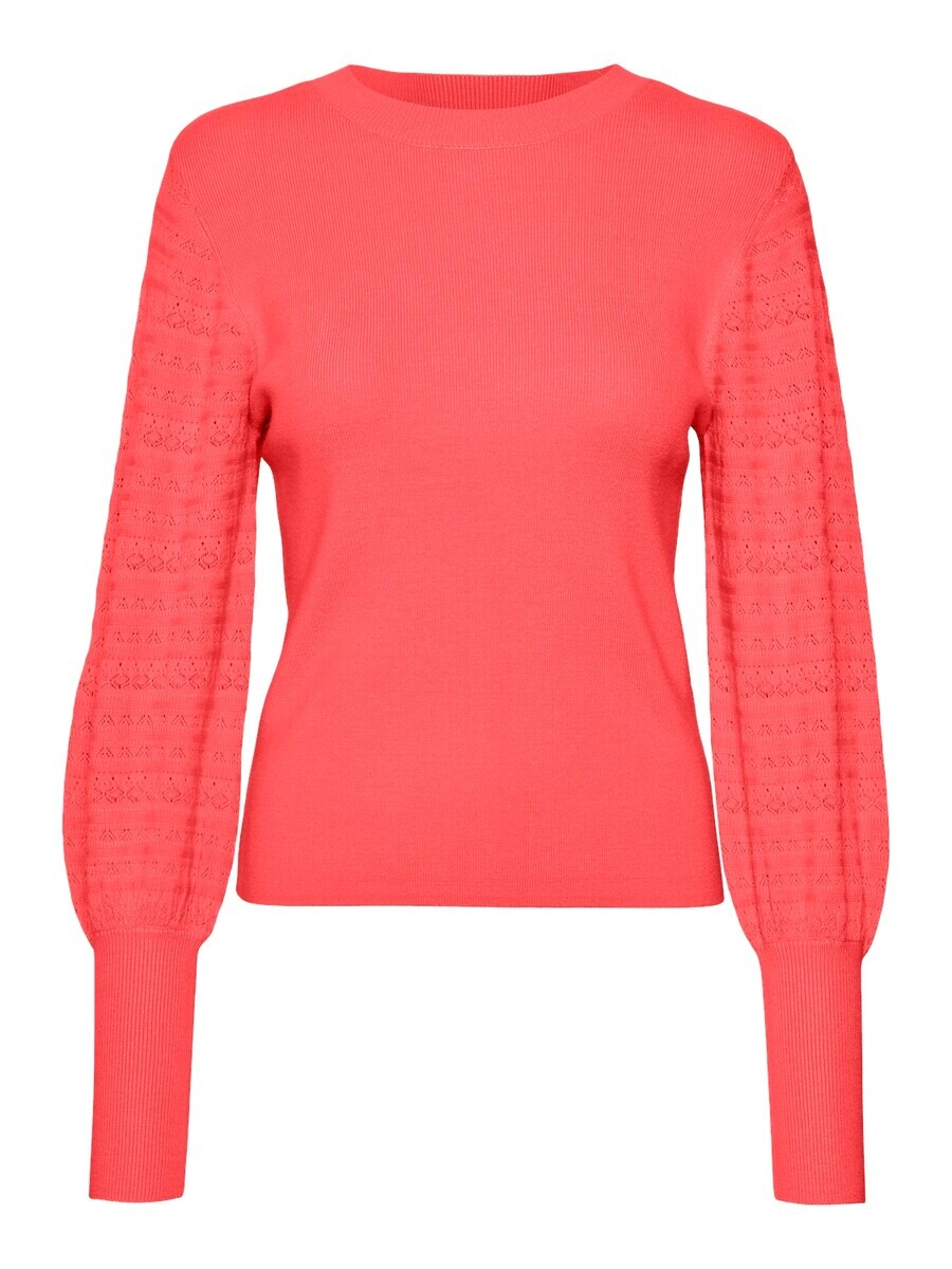 

Тонкий вязаный свитер VERO MODA Sweater, цвет raspberry